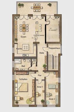 Foto - Erdgeschoßwohnung in Saarbrücken zur Miete