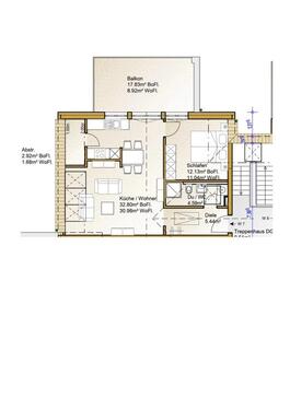 Foto - 2.5 Zimmer Dachgeschoßwohnung zur Miete in Bernkastel-Kues