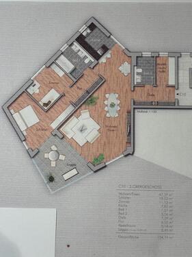 Foto - 3 Zimmer Etagenwohnung zur Miete in Ettlingen