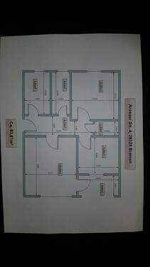 Foto - 28325 Bremen Wohnung 3 Zimmer 64m² mit EBK, Balkon und Markise