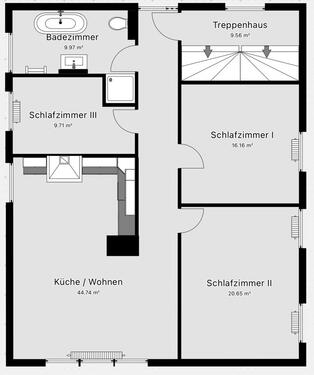 Foto - Etagenwohnung zur Miete in Wiesau