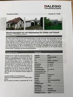 Foto - Doppelhaushälfte in Broderstorf zum Kaufen