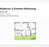 3-Zimmer Wohnung mit Terrasse & Garten – Erstbezug – Bilfingen - Kämpfelbach