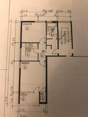 Foto - 2,5 Zimmer Wohnung mit Süd Balkon