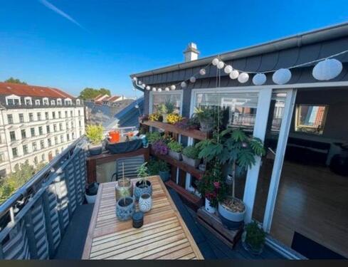 Foto - WG Zimmer: Masterbedroom über den Dächern