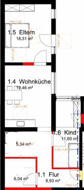 Foto - Wohnung Heinsberg City - 1.200,00&nbsp;EUR Kaltmiete, ca.&nbsp; 75,00&nbsp;m&sup2;