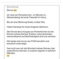 wir finden eine Wohnung - 123,00 EUR Kaltmiete, in Bad Tölz (PLZ: 83646)