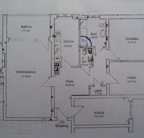 EG-Wohnung 100m2 für 3er Studenten-WG oder Familie direkt bei UNI - Trier Kürenz
