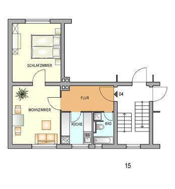 Foto - 2 Zimmer Etagenwohnung zur Miete in Remscheid