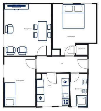 Foto - 3 Zimmer Dachgeschoßwohnung zur Miete in Ehingen (Donau)