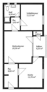 Foto - Etagenwohnung zur Miete in Leipzig