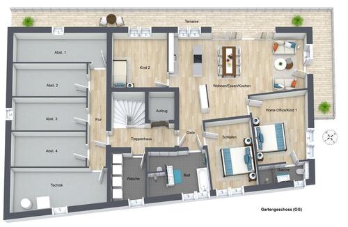 Foto - 4.5 Zimmer Terrassenwohnung in Neuenstadt am Kocher