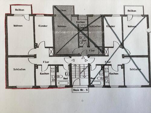 Foto - Helle ruhige Dreizimmer Wohnung