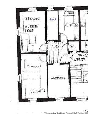Foto - 3 Zimmer Wohnung - WG fähig 2.OG links
