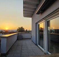 Penthouse teilmöbliert mit Taunusblick - Hattersheim am Main