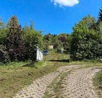 Freizeitgrundstück mit HäuschenLaube in Metzingen „Im Gurgel“ - Römerstein