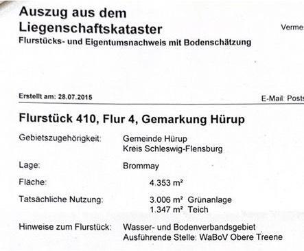 Foto - Grundstück zur Miete in Sterup