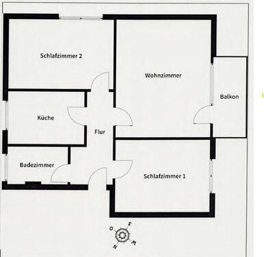 Foto - 3 Zimmer Etagenwohnung zur Miete in Garbsen