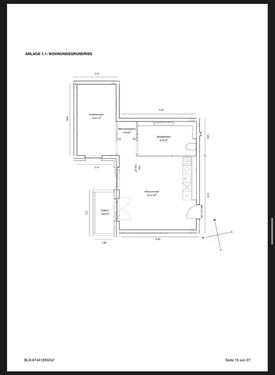 Foto - 2 Zimmer Etagenwohnung zur Miete in Berlin