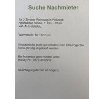 3-Zimmer-Wohnung - 601,00&nbsp;EUR Kaltmiete, ca.&nbsp; 70,00&nbsp;m&sup2; in Pößneck (PLZ: 07381)