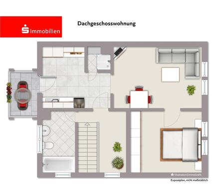 Foto - Gemütliche Dachgeschosswohnung in Mihla