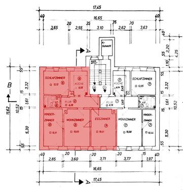 Foto - 4-Zimmer Wohnung am Brühl (Chemnitz Zentrum) hell, 90qm (3er WG)