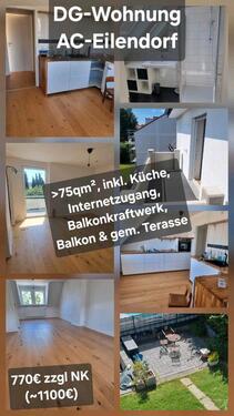 Foto - ~75m² Mietwohnung in AC-Eilendorf