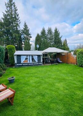 Foto - Campingplatz (Pacht 800 jahr) Wohnwagen neues Ganzjahresvorzelt