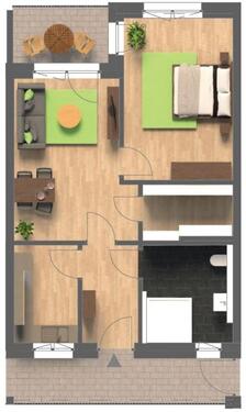 Foto - Etagenwohnung in Vellmar zur Miete