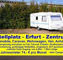 Stellplatz Abstellplatz Parkplatz Wohnmobil Caravan Wohnwagen EF - Erfurt Johannesvorstadt
