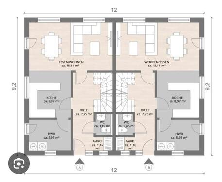 Foto - 5 Zimmer Doppelhaushälfte in Kissenbrück