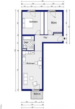 Foto - Etagenwohnung in Berlin zur Miete