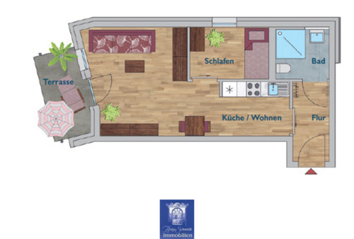 Foto - 2 Zimmer Etagenwohnung zur Miete in Arnsdorf