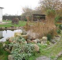 550 m² Wfl, 400 m² Werkst., gr. Garten m. Teich, 4700 m² GesFläch - Barth