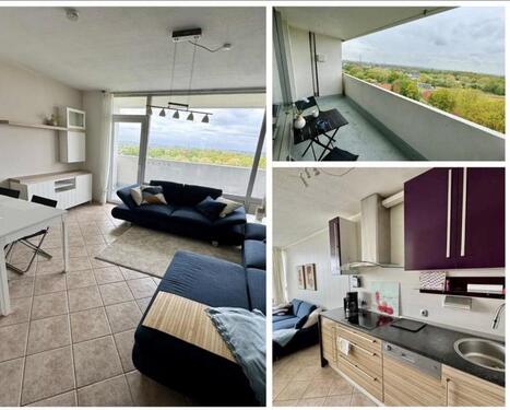 Foto - Möblierte 1-Zimmer-Wohnung im 10. Stock mit herrlicher Aussicht