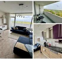 Möblierte 1-Zimmer-Wohnung im 10. Stock mit herrlicher Aussicht - Emmerich am Rhein