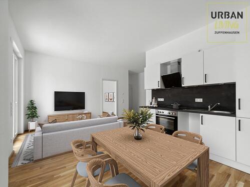 Foto - Attraktive lichtdurchflutete 2-Zimmer-Wohnung mit EBK!