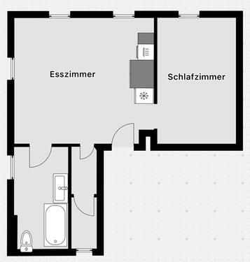 Foto - Modernisierte 2-Zimmer-Wohnung in zentraler Lage von Biedenkopf