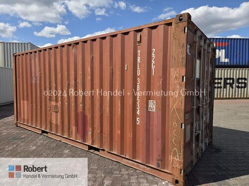 Foto - 20 Fuß Lagercontainer, Seecontainer, Container; Baucontainer, Materialcontainer