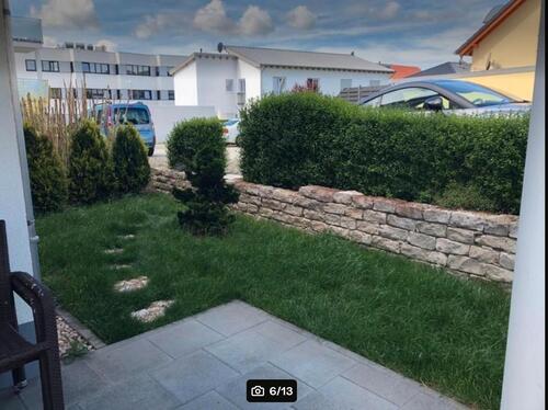 Foto - Helle Erdgeschosswohnung mit EBK und Garten, barrierefrei