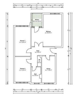 Foto - 3 Zimmer Etagenwohnung zum Kaufen in Berlin