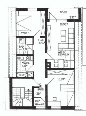 Foto - 3 Zimmer Etagenwohnung in Georgsmarienhütte