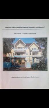 Foto - Sehr schöne 2-Zimmer-EG Wohnung in Kappel-Grafenhausen