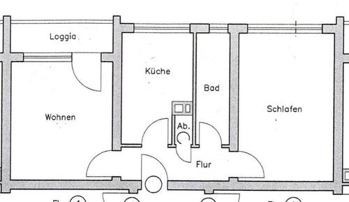 Foto - Freie Nichtraucher 2 ZiKB ETW zu verk.