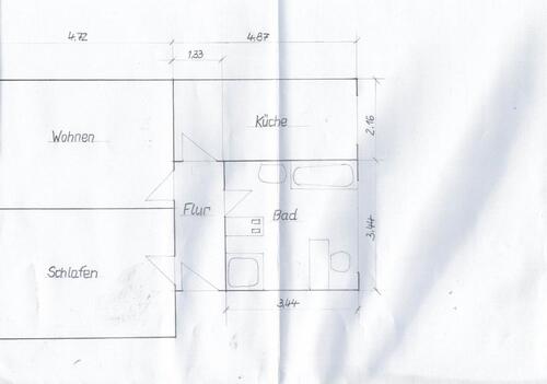 Foto - 2 Zimmer Erdgeschoßwohnung in Staßfurt
