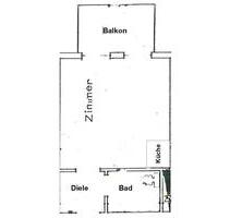 Gemütliches kleines 1-Zimmer-Apartment mit Balkon in Leimen!