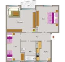 3-Zimmer-Wohnung in Moers Achterathsfeld