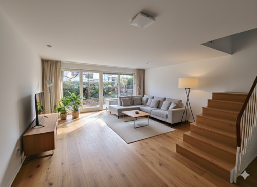 Foto - Natur & urbanes Leben: renoviertes Reihenhaus in ruhiger Lage