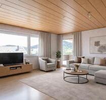Geräumige und gepflegte 3,5-Zimmer EG Wohnung Mit Balkon, Küche - Gaildorf