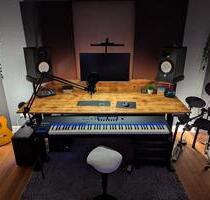 Möblierte 1-Zi-EG-Wohnung (45 m²) mit Musikstudio, 3,60 m Decken - Mannheim Neckarstadt-Ost